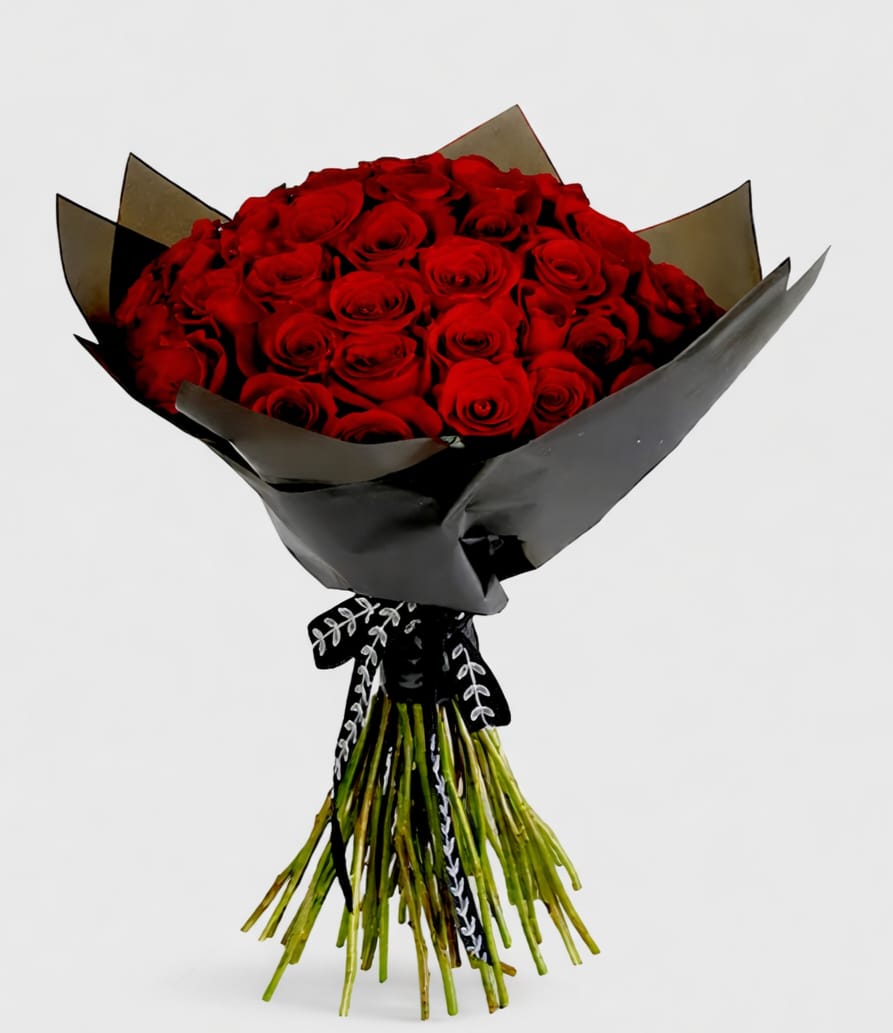 Aksaray çiçekçi aynı gün teslim 35 Kırmızı Gül Buketi