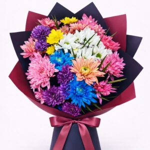 karışık papatya buketi