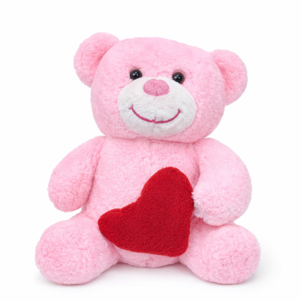 50 cm pembe peluş ayı Aksaray merkez aynı gün teslim – Şimal Çiçekçilik