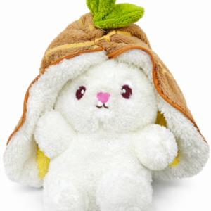 25 cm Fermuarlı Peluş Tavşan