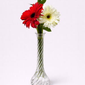 İnce Silindir Vazoda Gerbera